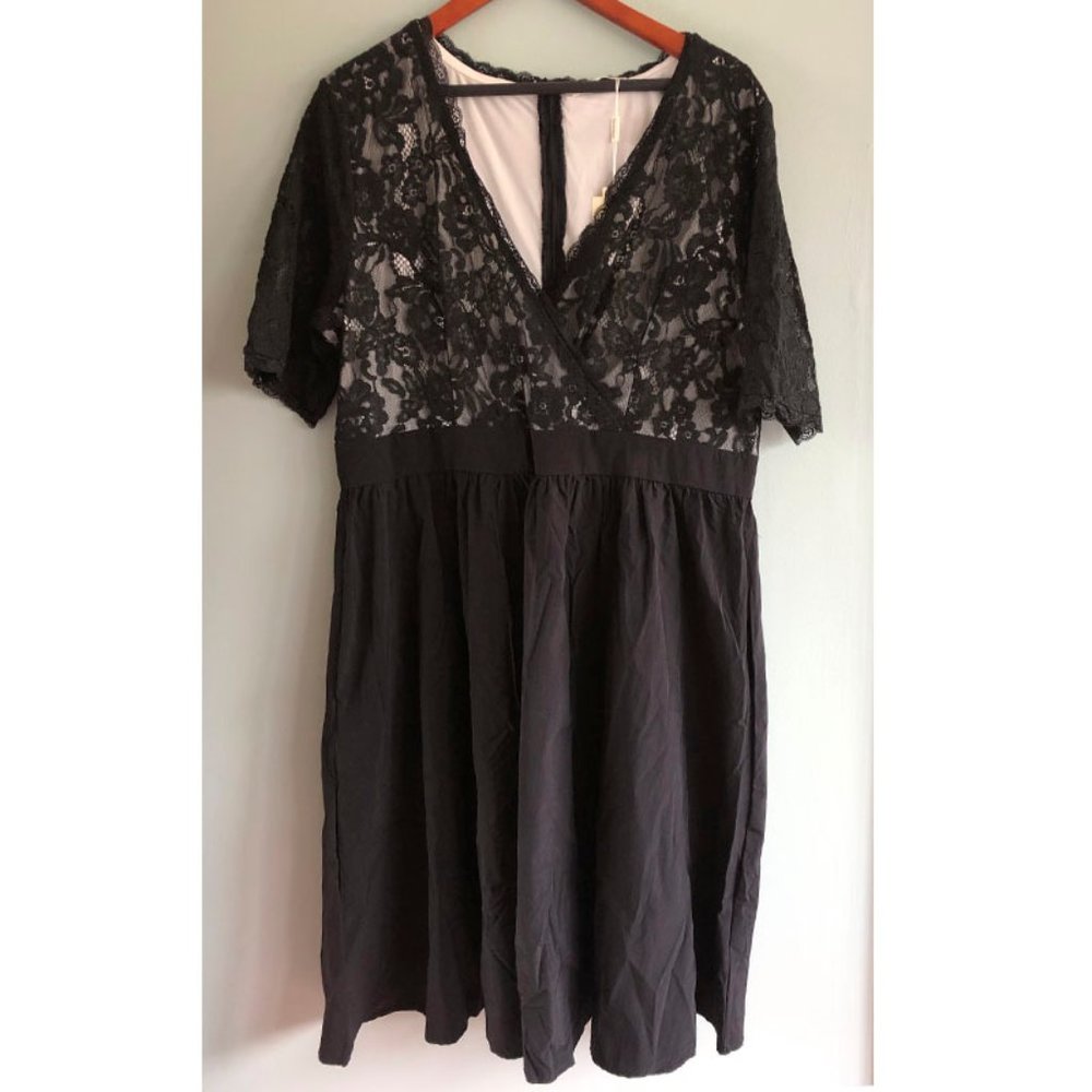 Nemidor Women Elegant V-neck Half Sleeve